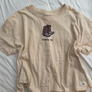 Life Is Good Giddy Up T-shirt